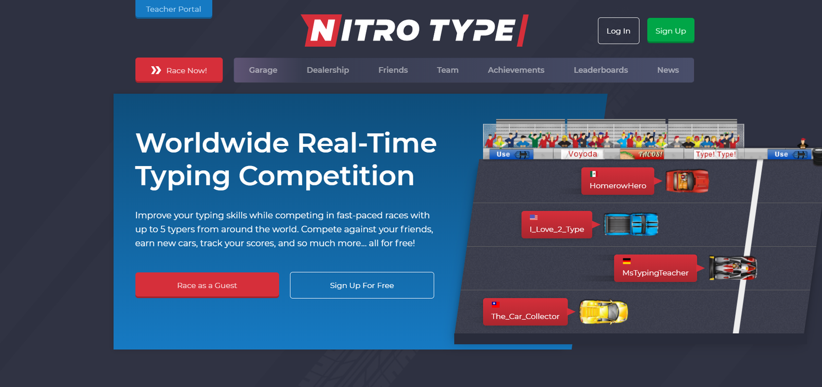 auto typer for nitro type chrome 2020